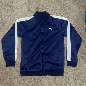 Boys puma zip up